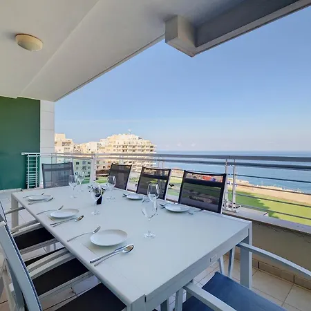 Stunning Seafront Lux Cambridge Wt Pool * Sliema